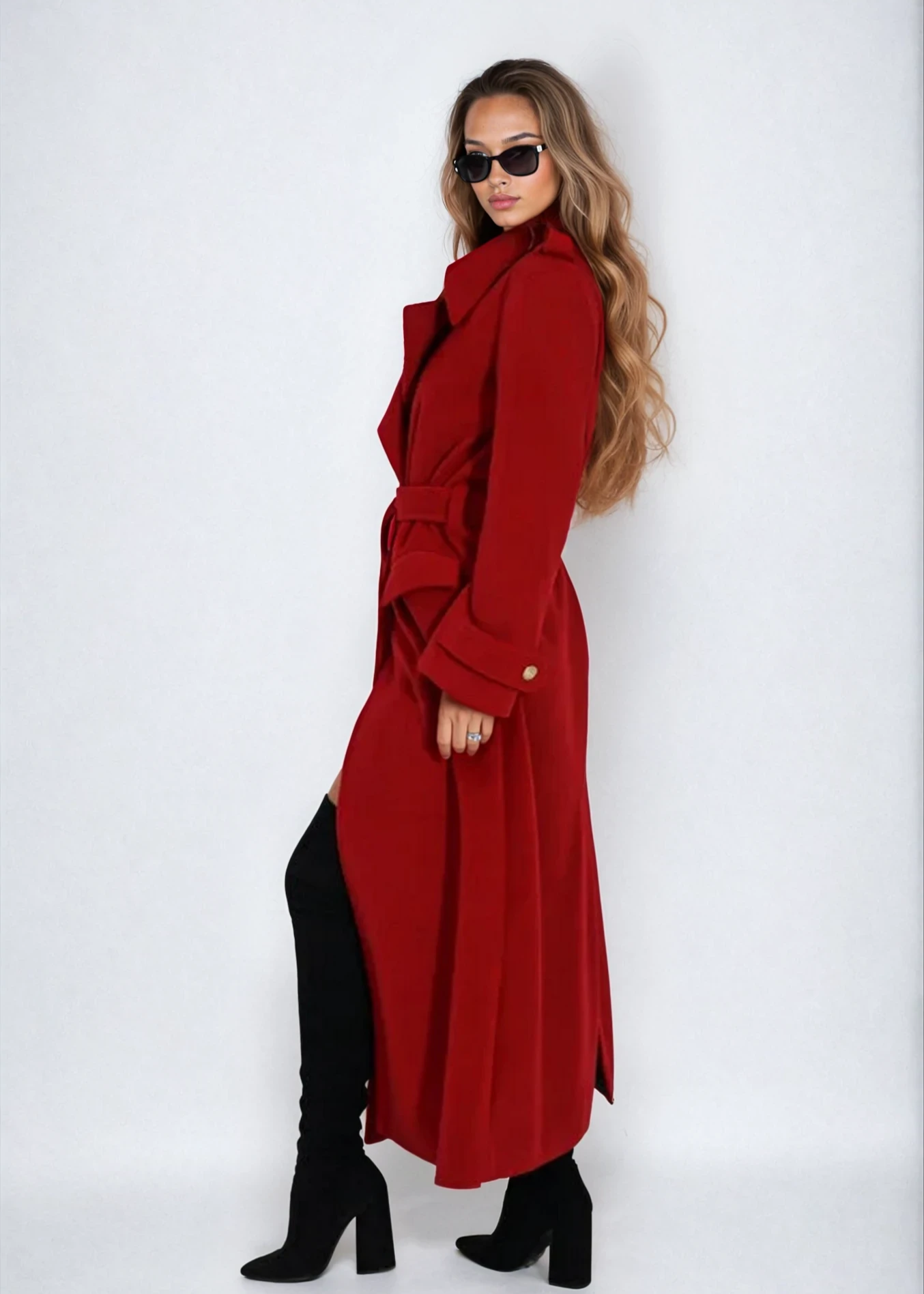 Szykowne długie płaszcze dla kobiet