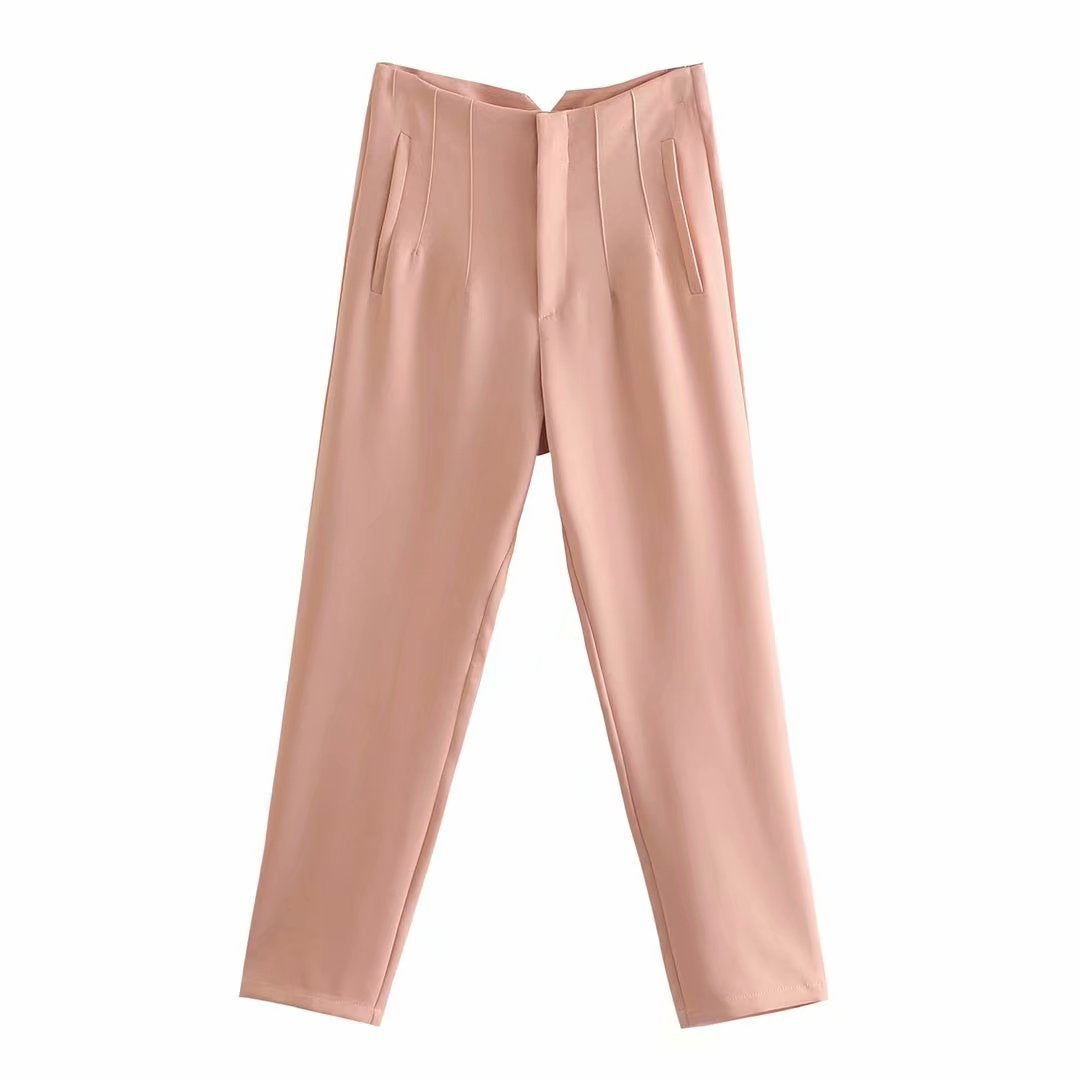 Elegante High Waist Pantalon
