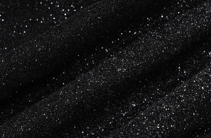 Midnight Sparkle Glitter Dress