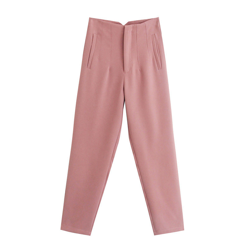 Elegante High Waist Pantalon