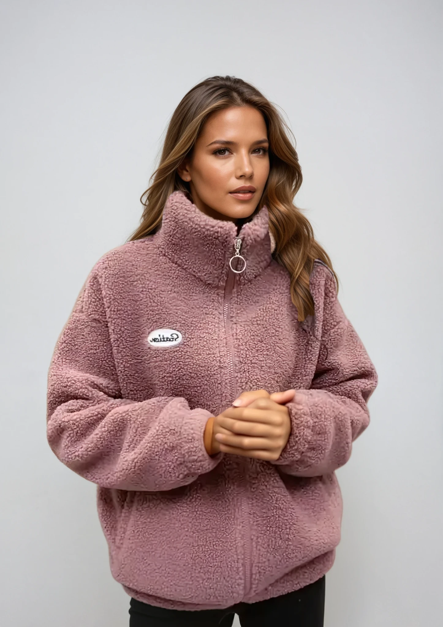 Teddy Zip-Up Jacket